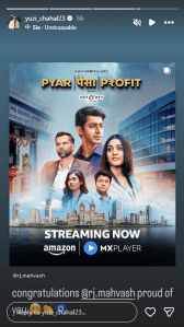 Yuzi Chahal, Rj Mahvash