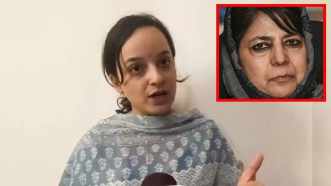 bjp Shagun Parihar Slams Mehbooba Mufti