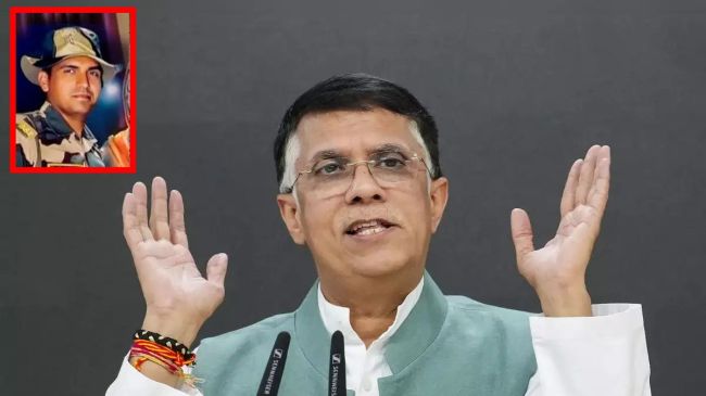 congress leader pawan khera on Bsf Jawan Purnam Sahu