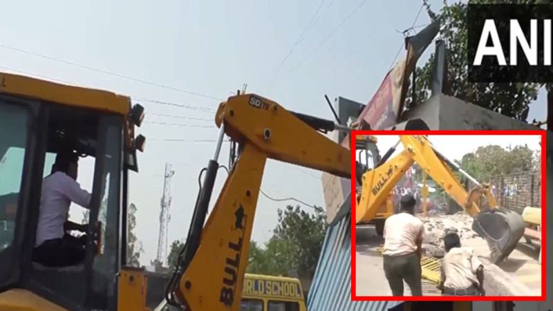 demolition in Sambhal