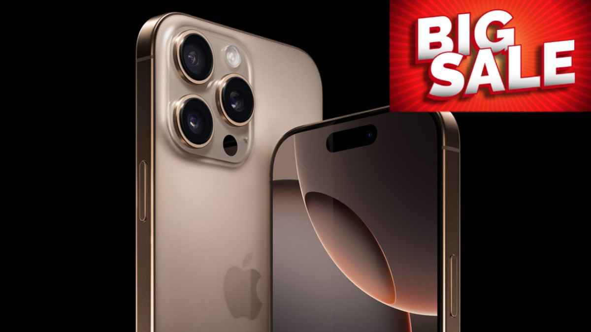 iPhone 16 Pro Max पर मिल रहा 14250 रुपए का तगड़ा डिस्काउंट, Flipkart & Amazon नहीं यहां मिल रही है ये धांसू डील