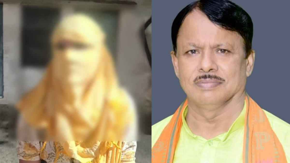 'बीजेपी जिलाध्यक्ष ने गिरने से बचाया', गोंडा वीडियो कांड में नया मोड़, सामने आया महिला का बयान
