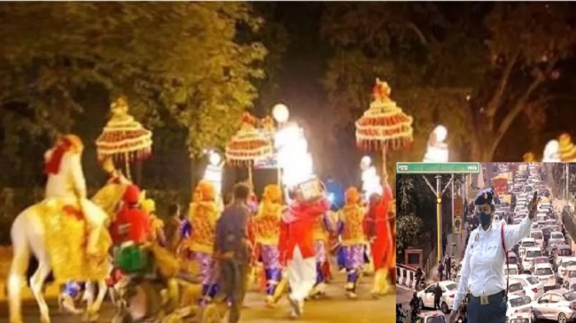 traffic police and barat