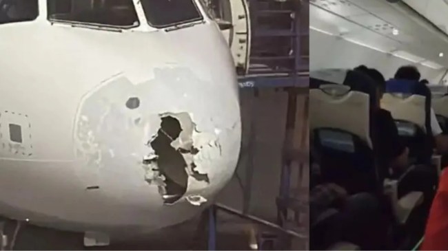 indigo flight, Pakistan Airspace।