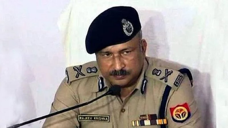 IPS rajeev krishna, UP DGP, उत्तर प्रदेश पुलिस, उत्तर प्रदेश न्यूज