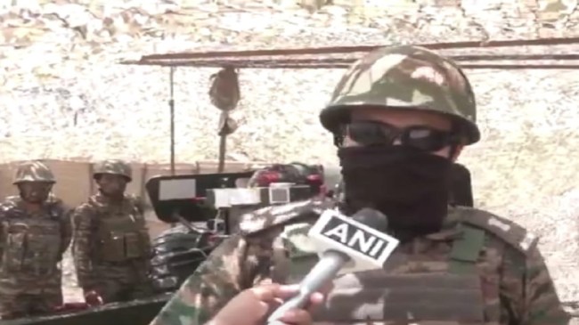 सेना के मेजर ऑपरेशन सिंदूर की जानकारी देते हुए Operation Sindoor, Indian Army, ऑपरेशन सिंदूर, इंडियन आर्मी