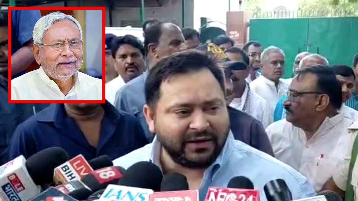 तेजस्वी का नीतीश कुमार पर तंज
