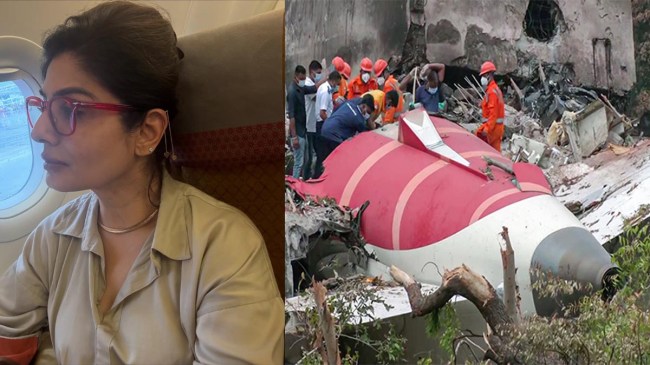 Raveena Tandon Ahmedabad Plane Crash