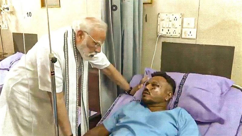 Air India crash survivor