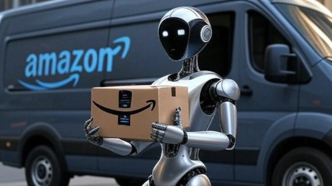 Amazon delivery robots