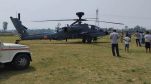 Apache helicopter emergency landing