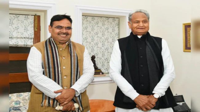 Ashok Gehlot Slams CM Bhajan lal Sharma