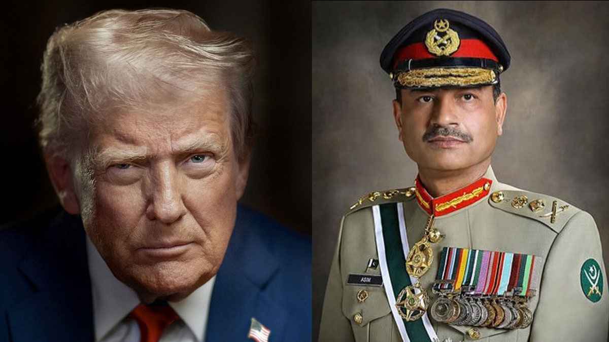 Asim munir or Donald Trump Picture
