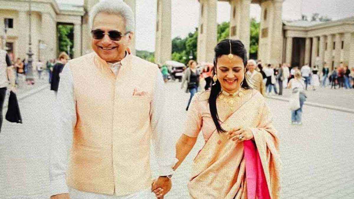 Mahua Moitra Pinaki Misra wedding