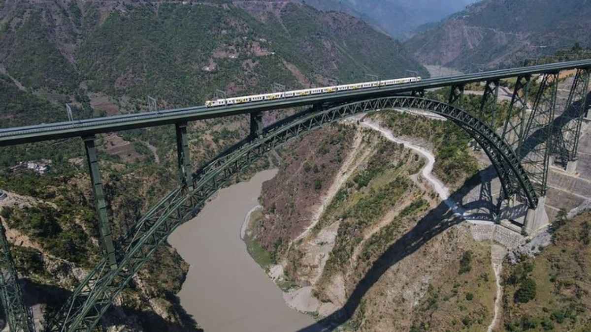 Chenab River Railway Bridge