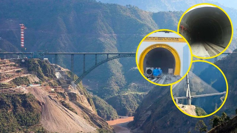 Udhampur Srinagar Baramulla Rail Link