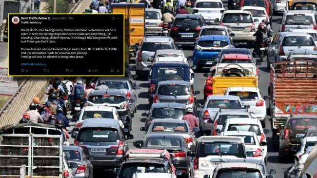 Delhi Traffic Advisory