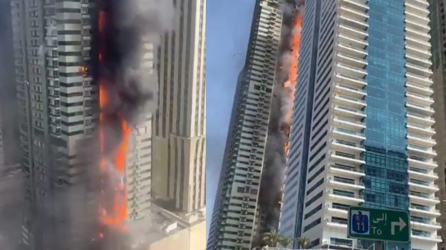 Dubai Marina Tower Fire