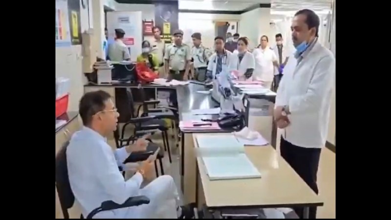 Goa Health Minister Controversy