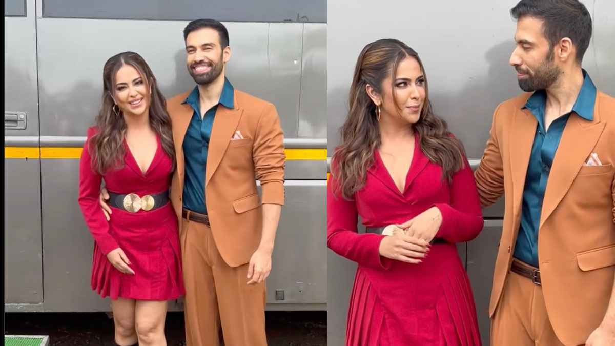 सगाई के अगले ही दिन अविका और मिलिंद की नई शुरुआत, 'पति पत्नी और पंगा' के सेट पर दिखे साथ