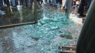patna Bapu Sabhagar gate broke down