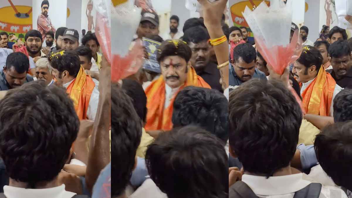 Nandamuri Balakrishna को बेकाबू भीड़ ने घेरा, धक्का-मुक्की होने पर भड़के एक्टर