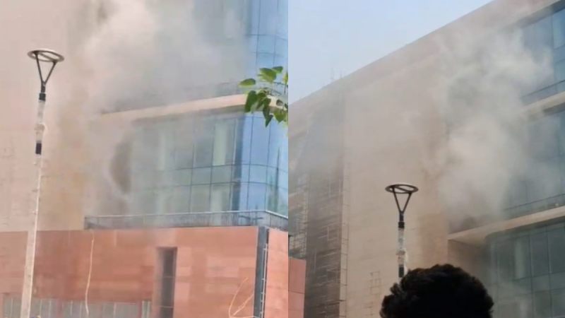 Janpath CCS Building fire