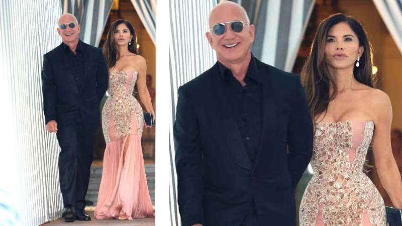 Jeff Bezos Wedding Pajama Party