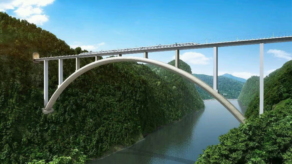 Jiangjiehe Railway Bridge