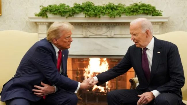 Joe Biden, Donald Trump