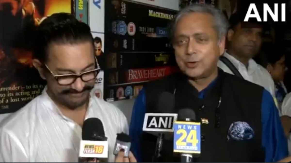 MP Shashi Tharoor reaction on Movie Sitaare Zameen par