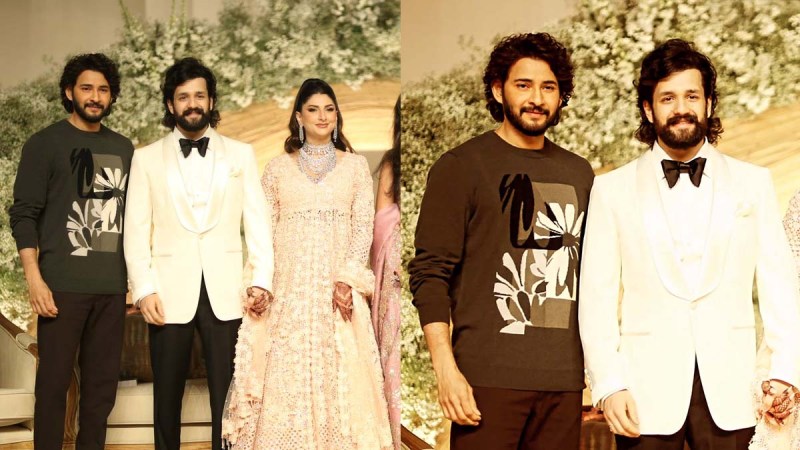 Akhil Akkineni, Zainab Ravdjee, Mahesh Babu