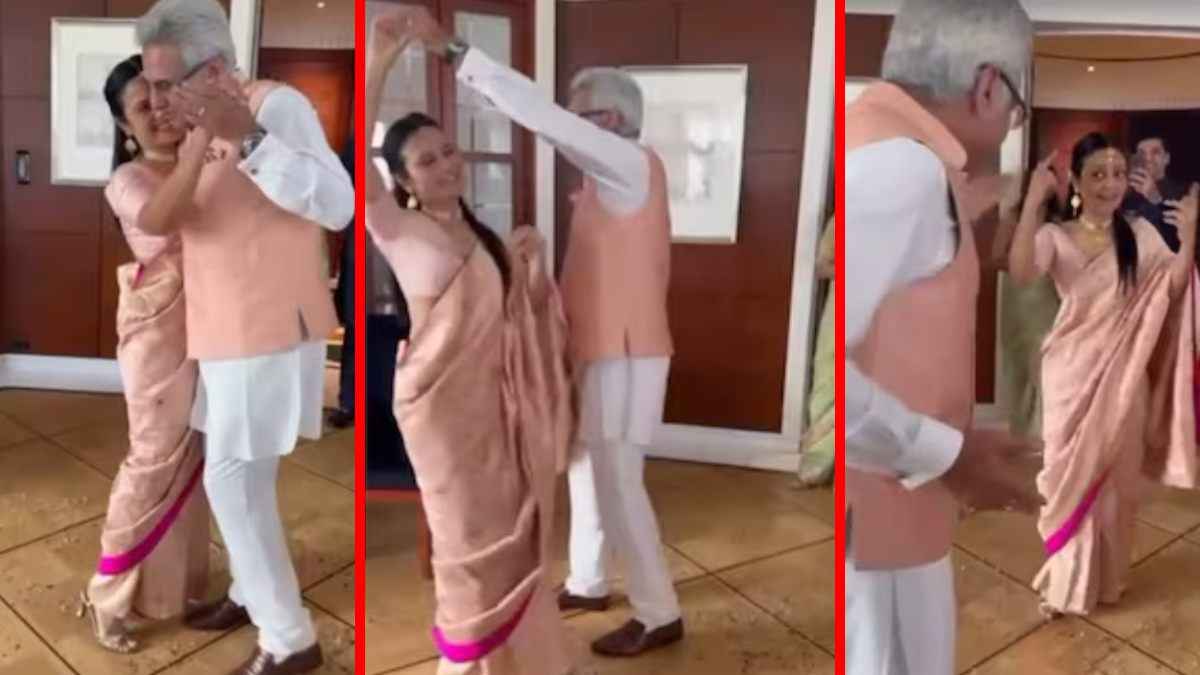 शादी के बाद पति के साथ डांस करती महुआ मोइत्रा का वीडियो देखा क्या? खूब हो रहा वायरल