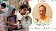 Mannara Chopra Father Uthala Ceremony