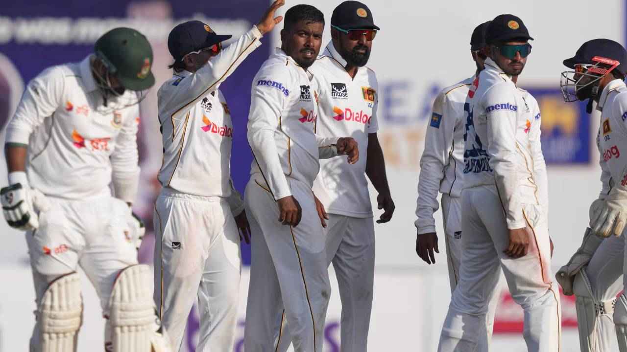 SL vs BAN 2nd Test