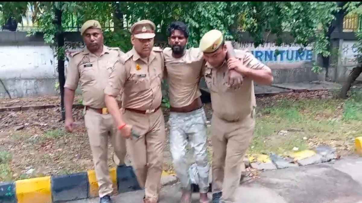 NOIDA में एनकाउंटर, DELHI-NCR में चेन स्नैचिंग की वारदातों को देता था अंजाम
