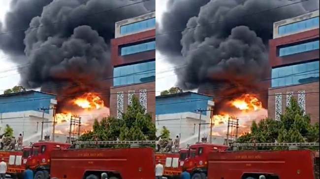 Noida Fire News