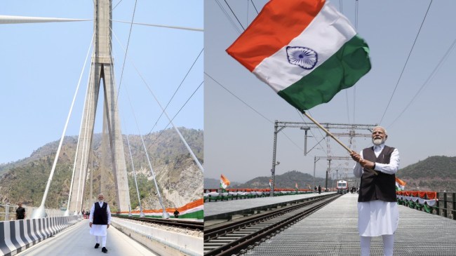 PM Modi Chenab Bridge