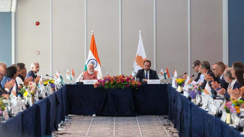 PM Modi in India-Cyprus CEO Forum