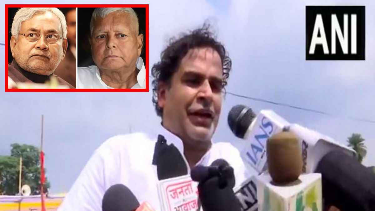 Prashant Kishor target lalu and nitish