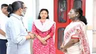 President Draupadi Murmu meet Shibu Soren