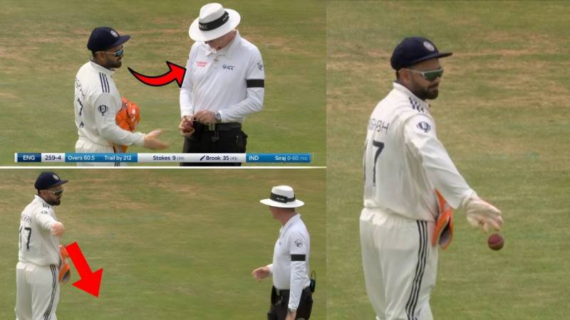 Rishabh Pant Angry on Umpire