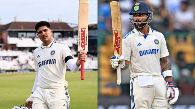 Shubman Gill and Virat Kohli