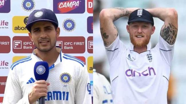 Shubman Gill vs Ben Stokes