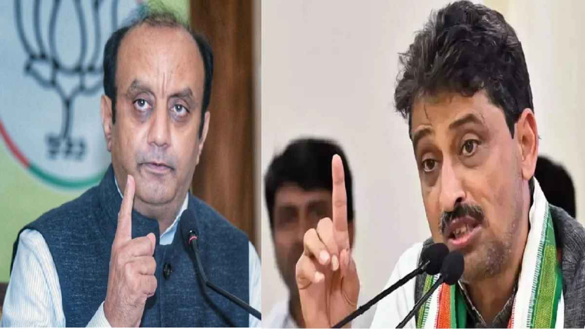 भाजपा सांसद सुंधाशु त्रिवेदी पर कांग्रेस नेता ने किया पलटवार, बोले- 1 घंटे में कर देंगे ठीक