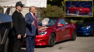 Tesla S Car Donald Trump