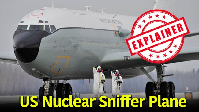 US Nuclear Sniffer Plane