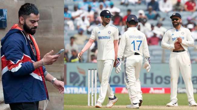Virat Kohli With Team India