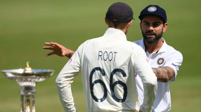 Virat Kohli and Joe Root