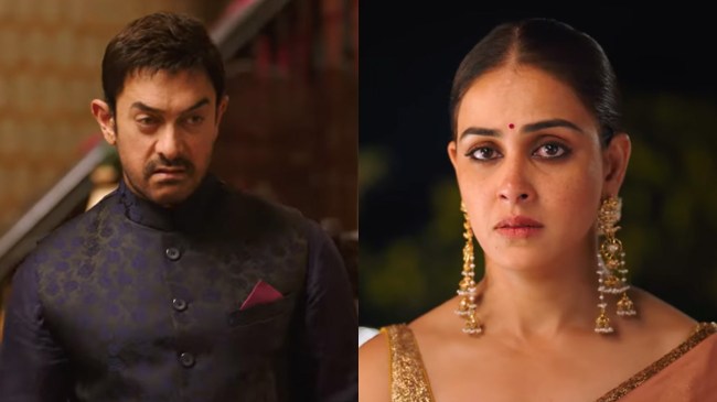 Aamir Khan on Genelia Dsouza Sitaare Zameen Par